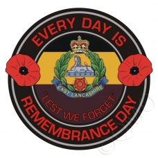 East Lancashire Regiment Remembrance Day Sticker